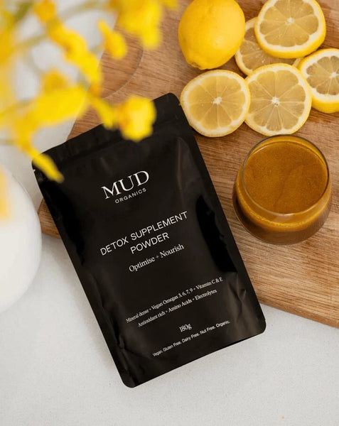 Mud Organics Detox Supplement Powder 180g Optimise + Nourish