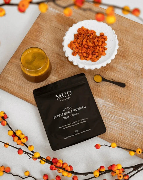 Mud Organics 30-Day Supplement Powder 60g Repair + Restore