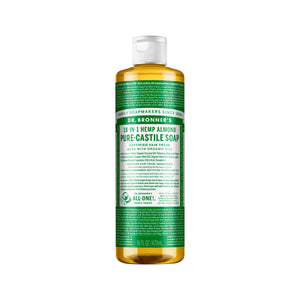 Dr. Bronner's Pure-Castile Soap Liquid 18 in 1 Hemp Almond 473ml