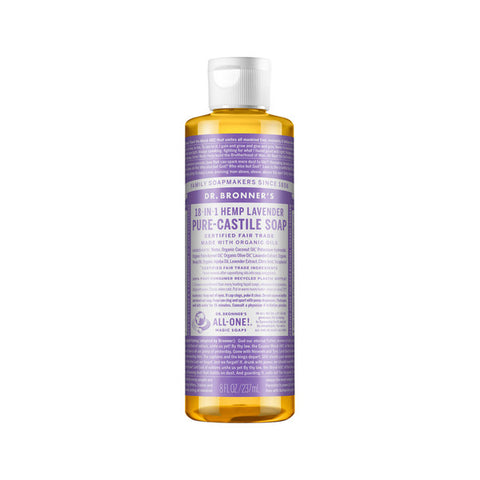 Dr. Bronner's Pure-Castile Soap Liquid 18 in 1 Hemp Lavender 237ml