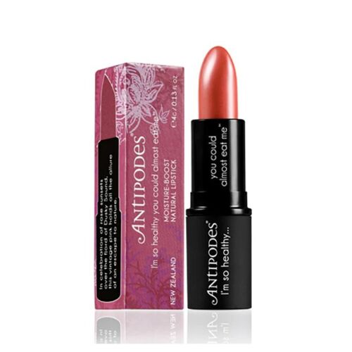 Antipodes Moisture-Boost Natural Lipstick Dusky Sound Pink 4g