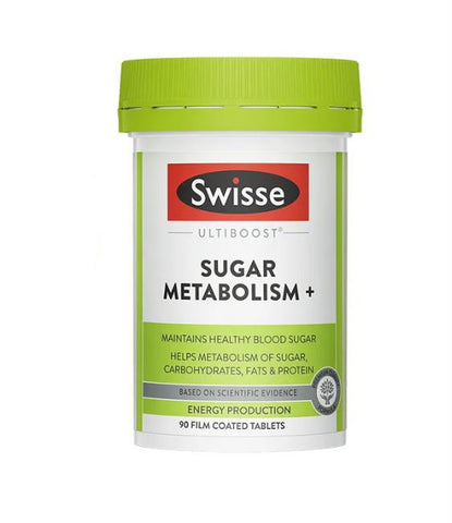 Swisse Ultiboost Sugar Metabolism + 90 Tablets
