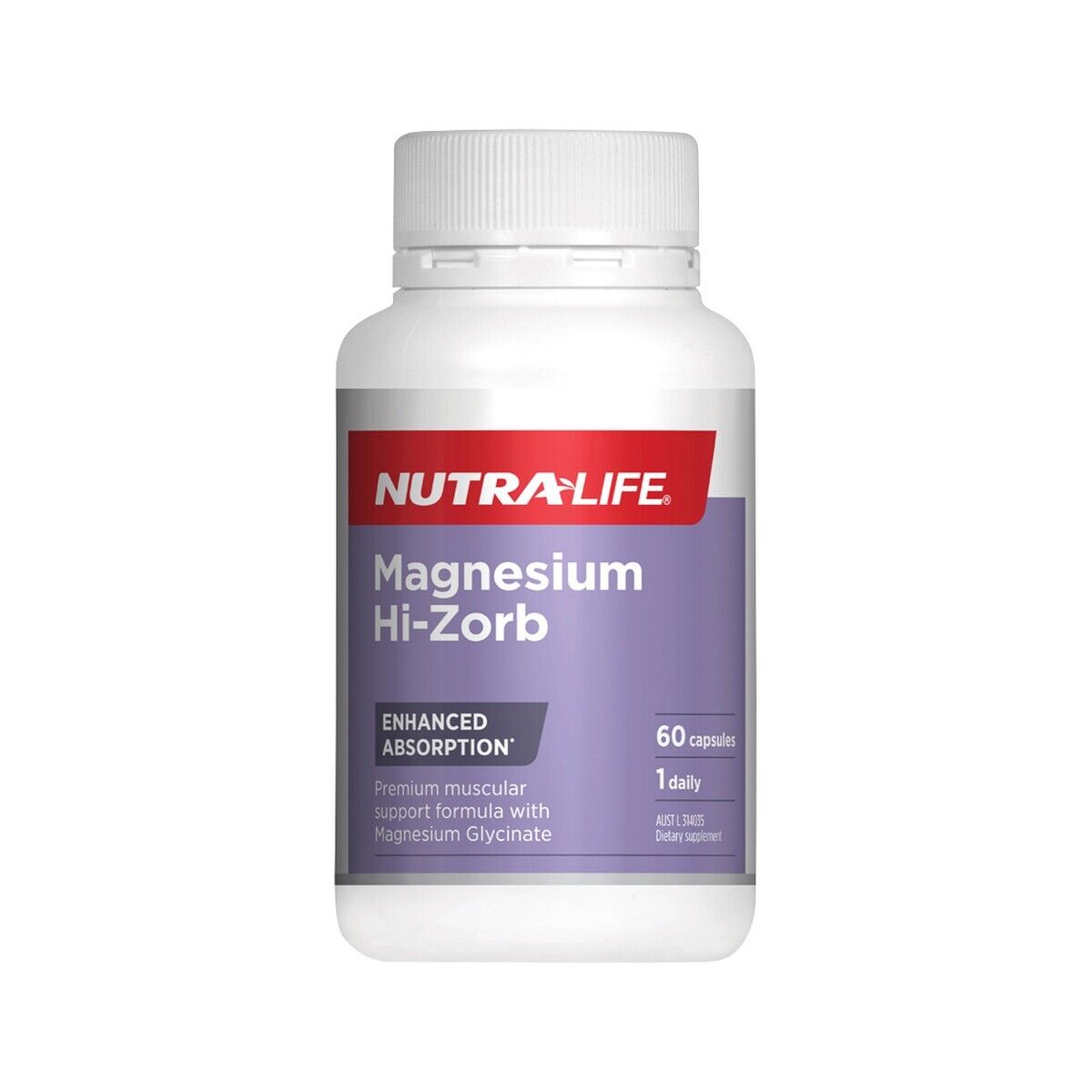 NutraLife Magnesium Hi-Zorb 60 Capsules