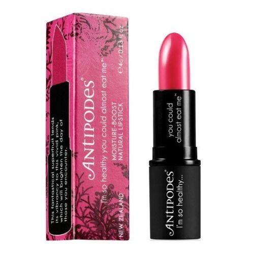 Antipodes Moisture-Boost Natural Lipstick Dragon Fruit Pink 4g