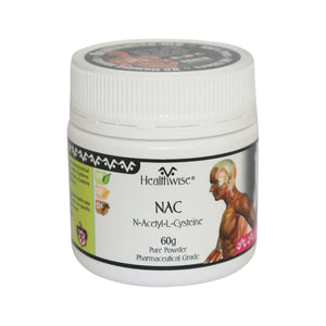 Healthwise NAC N-Acetyl-L-Cysteine 60g Powder