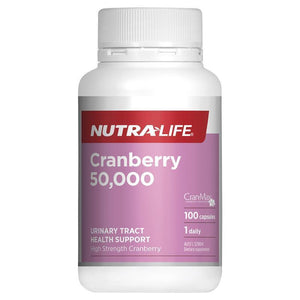 Nutra-Life Cranberry 50000 100 Capsules