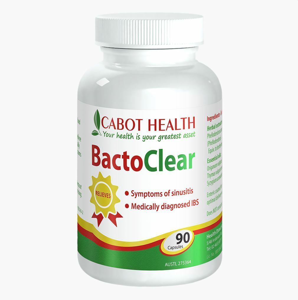 CABOT HEALTH BactoClear 90 capsules