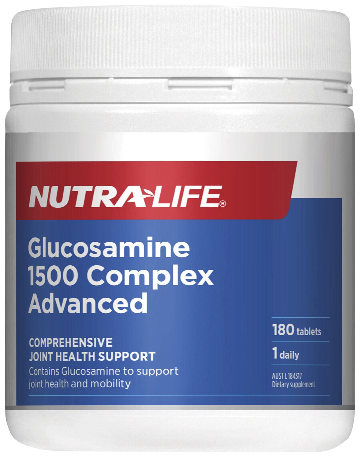 NUTRA-LIFE Glucosamine 1500 Complex Advanced 180 Tablets