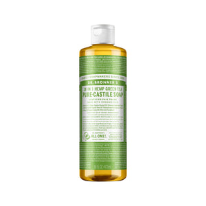 Dr. Bronner's Pure-Castile Soap Liquid 18 in 1 Hemp Green Tea 473ml