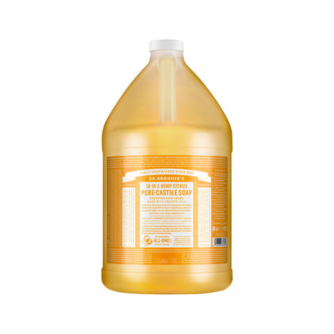 Dr. Bronner's Pure-Castile Soap Liquid 18 in 1 Hemp Citrus 3.78L