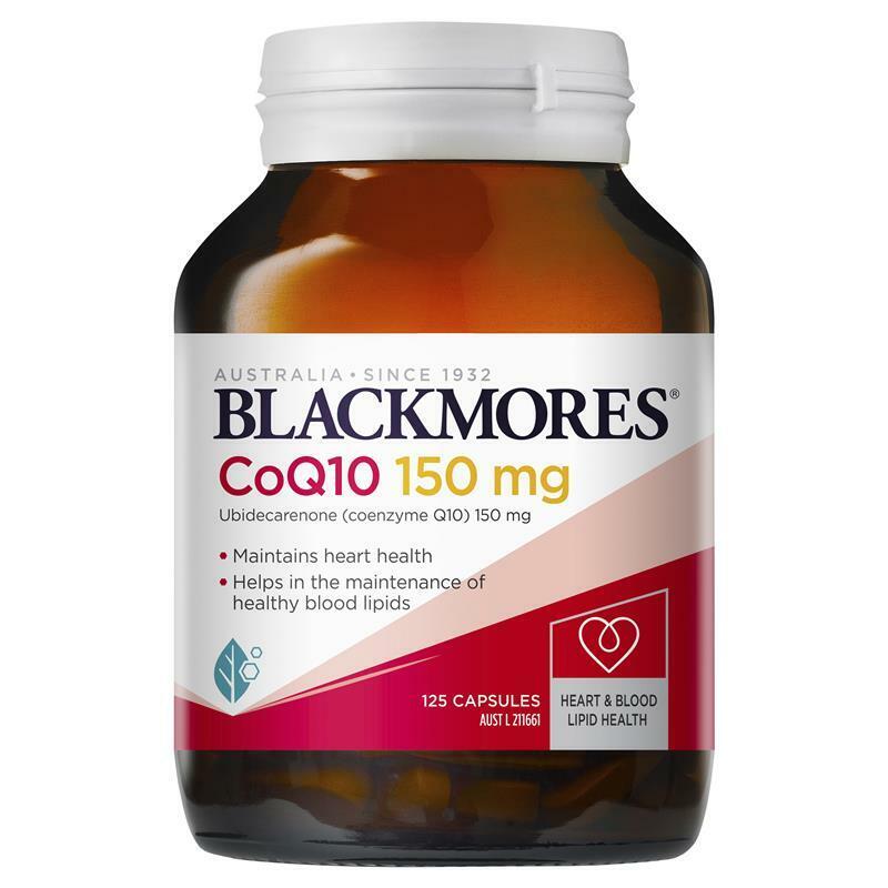 Blackmores CoQ10 150mg 125 Capsules