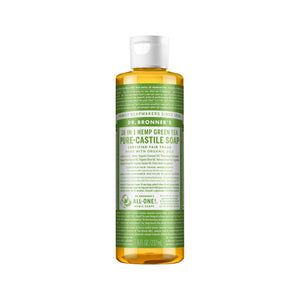 Dr. Bronner's Pure-Castile Soap Liquid 18 in 1 Hemp Green Tea 237ml