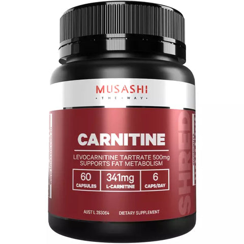 Musashi Carnitine 60 Capsules