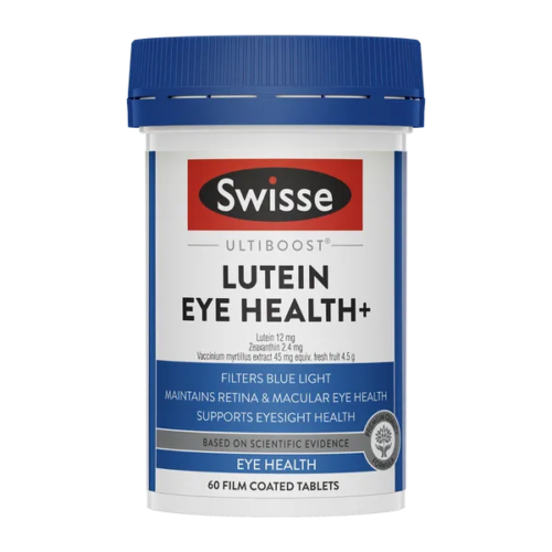 Swisse Ultiboost Lutein Eye Health+ 60 Tablets