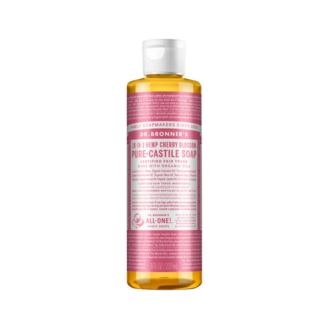 Dr. Bronner's Pure-Castile Soap Liquid 18 in 1 Hemp Cherry Blossom 237ml