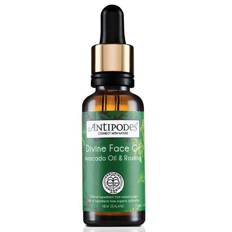 Antipodes Divine Face Oil Organic Avocado Oil & Rosehip 30ml