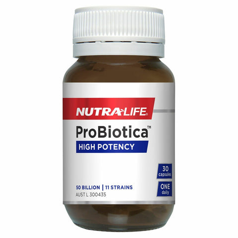 NUTRA-LIFE Probiotica High Potency 50 Billion Probiotic 30 Capsules