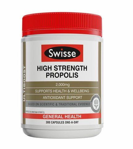 Swisse ULTIBOOST High Strength Propolis 2000mg 300 Capsules