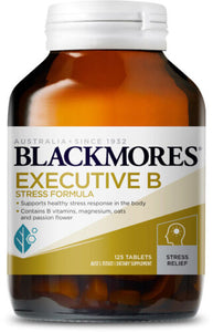 Blackmores Executive B Stress Formula 125 Tablets