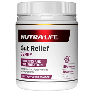 Nutra-Life Gut Relief Berry 180g