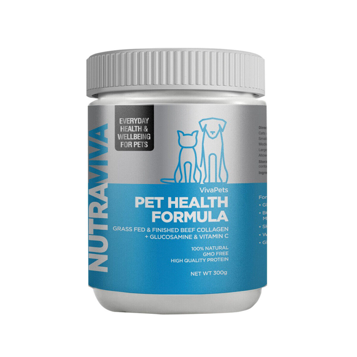 NutraViva VivaPets Pet Health Formula 300g for Dogs & Cats