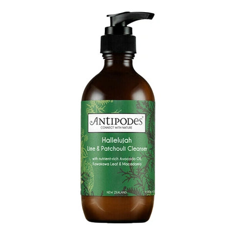 Antipodes Hallelujah Lime & Patchouli Facial Cleanser 200ml