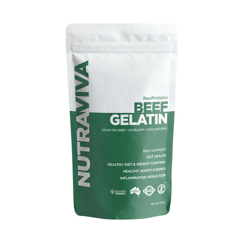 NutraViva NesProteins Grass Fed Beef Gelatin 100g