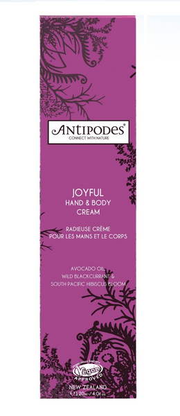 Antipodes Joyful Hand & Body Cream 120ml