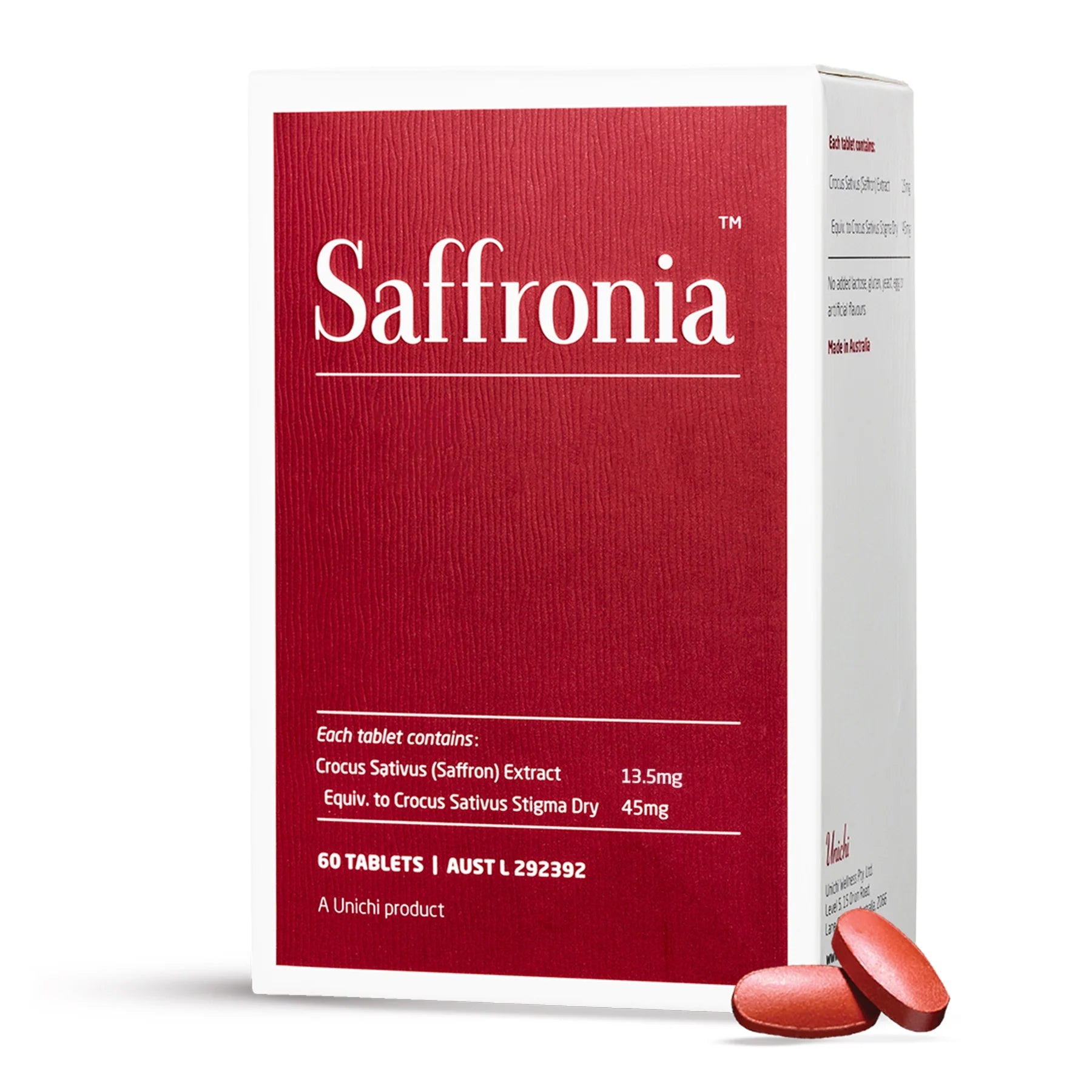 Unichi Saffronia 60 Tablets