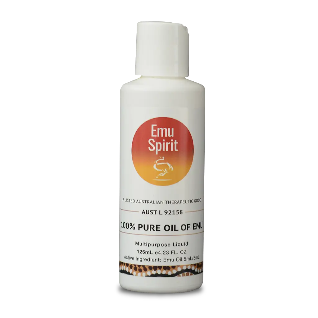 Emu Spirit 100% Pure Oil of Emu 125ml Emu Oil