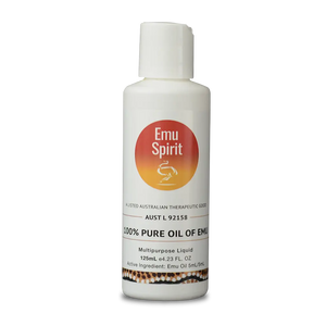 Emu Spirit 100% Pure Oil of Emu 125ml Emu Oil