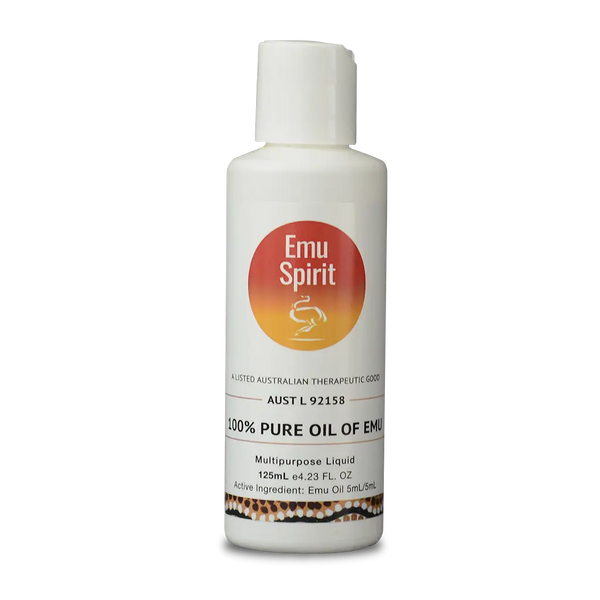 Emu Spirit 100% Pure Oil of Emu 125ml Emu Oil