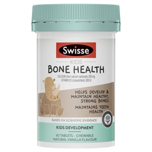 Swisse Kids Bone Health 60 Chewable Tablets