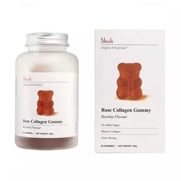 Unichi Rose Collagen Gummy 60 Gummies