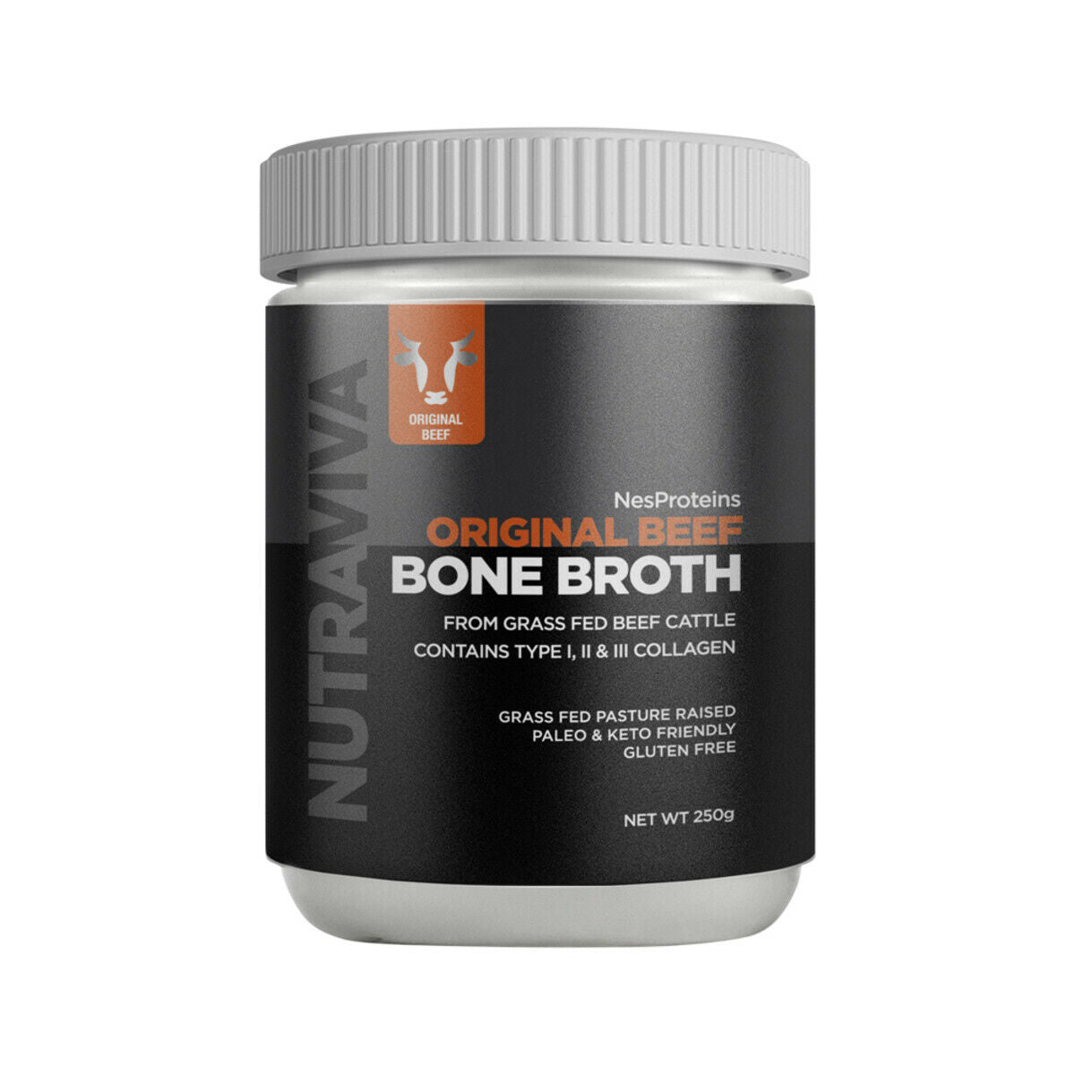 NutraViva NesProteins Original Beef Bone Broth 250g