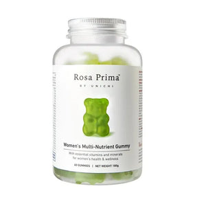 Unichi Rosa Prima Women's Multi-Nutrient Gummy 60 Gummies