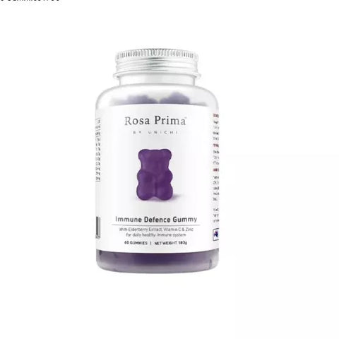 Unichi Rosa Prima Immune Defence Gummy 60 Gummies