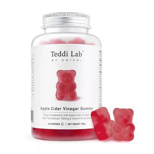 Unichi Teddi Lab Apple Cider Vinegar Gummy 60 Gummies