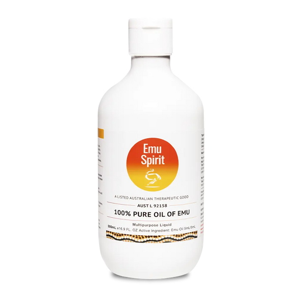 Emu Spirit 100% Pure Oil of Emu 500ml Emu Oil