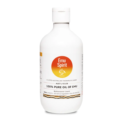 Emu Spirit 100% Pure Oil of Emu 500ml Emu Oil