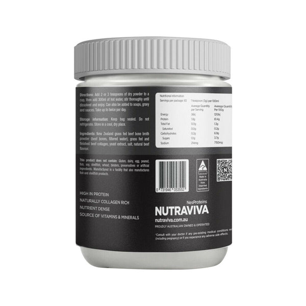 NutraViva NesProteins Original Beef Bone Broth 250g