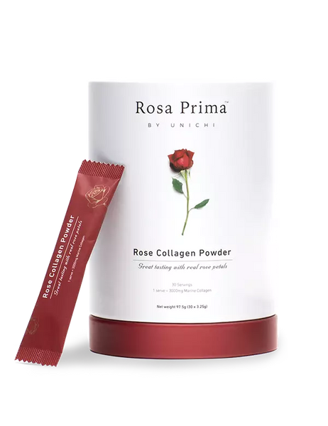 Unichi Rosa Prima Rose Collagen Powder 30 x 3.25g