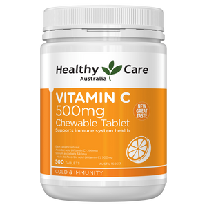 Healthy Care Vitamin C 500mg 500 Tablets