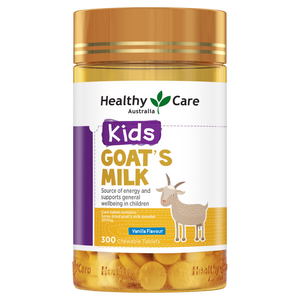Healthy Care Kids Goat's Milk Vanilla 300 Chewable Tablets