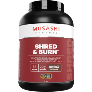 Musashi Shred and Burn Chocolate Milkshake 2KG