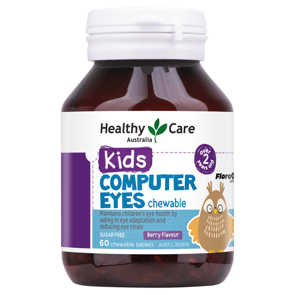 Healthy Care Kids Computer Eye 60 Chewable Tablets