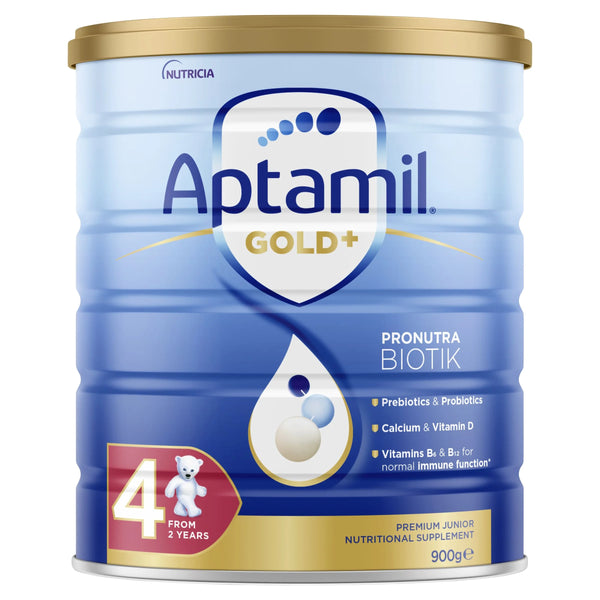Aptamil Gold+ 4 Pronutra Biotik Junior Nutritional Supplement From 2 Years 900g