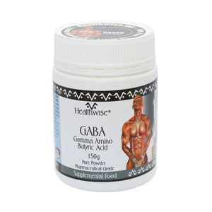 Healthwise GABA Gamma Amino Butyric Acid 150g